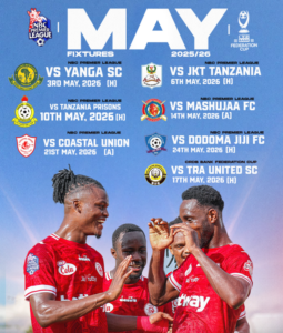 Ratiba ya Mechi za Mei 2026 kwa Simba SC